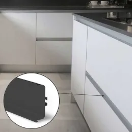 Profil ručke za vrata GOLA - C / Antracit