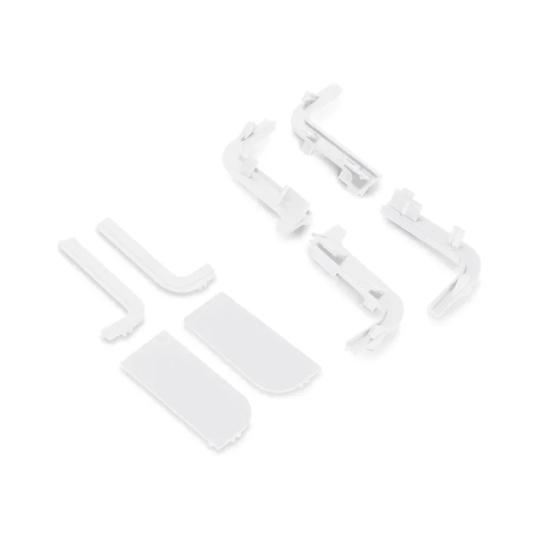 Set PVC završetaka za GOLA profile - L / Bijela mat