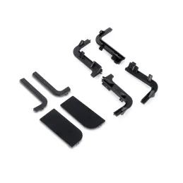 Set PVC završetaka za GOLA profile - L / Crna mat