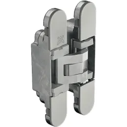 Zasunića 3D za ugradnju za skrivena vrata debljine od 18 mm / Siva