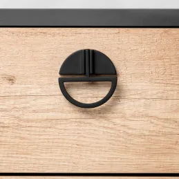 Ručka knopka CAIRO / Crna mat