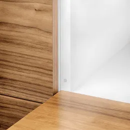 Ugradbeni amortizer za vrata - 50 kom / Sivi