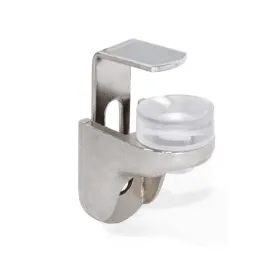 Polica podložak za staklo s brtvom LOND - 100 kom / Nikal