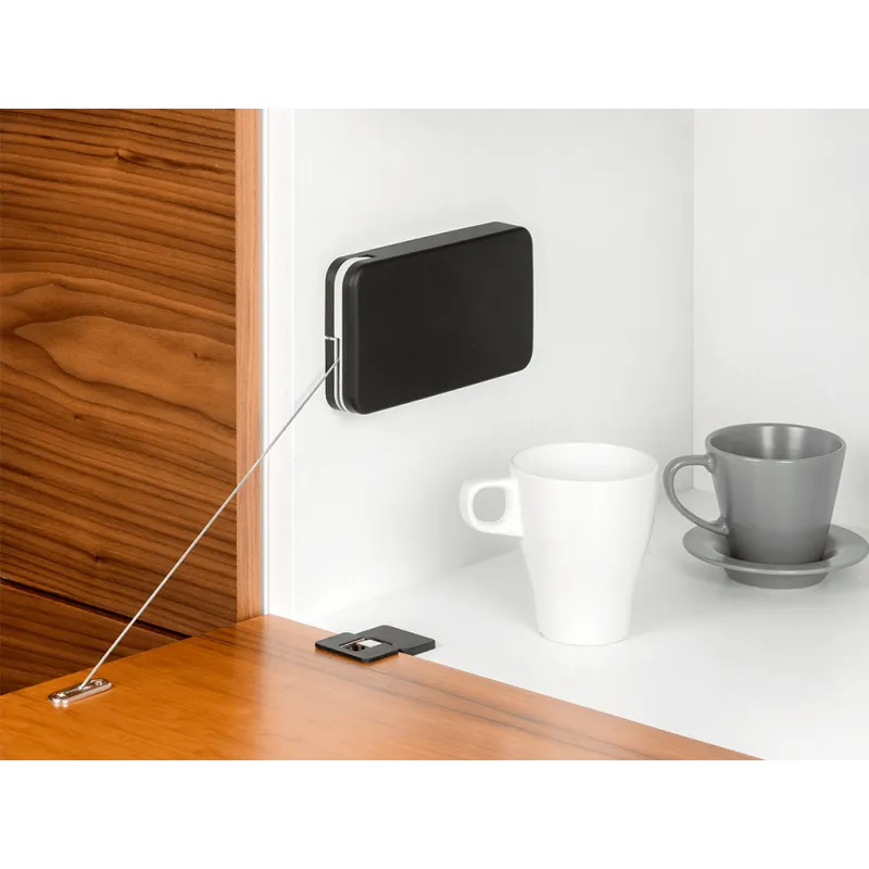 Preklopni mehanizam s prigušivačem MiniWINCH / Crni