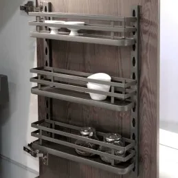 Viseće košare za vrata TITAN / Antracit