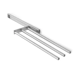 Izvlačna vješalica za ručnike s 3 kraka ARNOLD 440 mm / Aluminij
