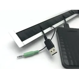 Prolaznica za kabele SOUL 427 x 45 mm / Aluminij