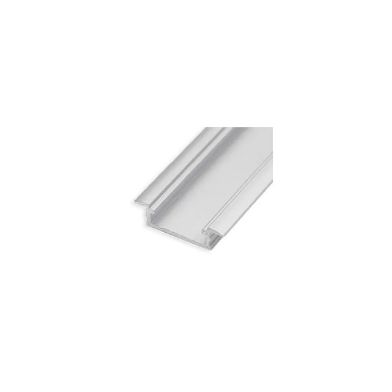 Hlinijska letvica LL-03 za LED rasvjetu bez poklopca / Aluminij