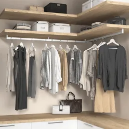 Vješalica s brtvom LUXE / Aluminij