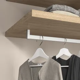 Vješalica s brtvom LUXE / Aluminij