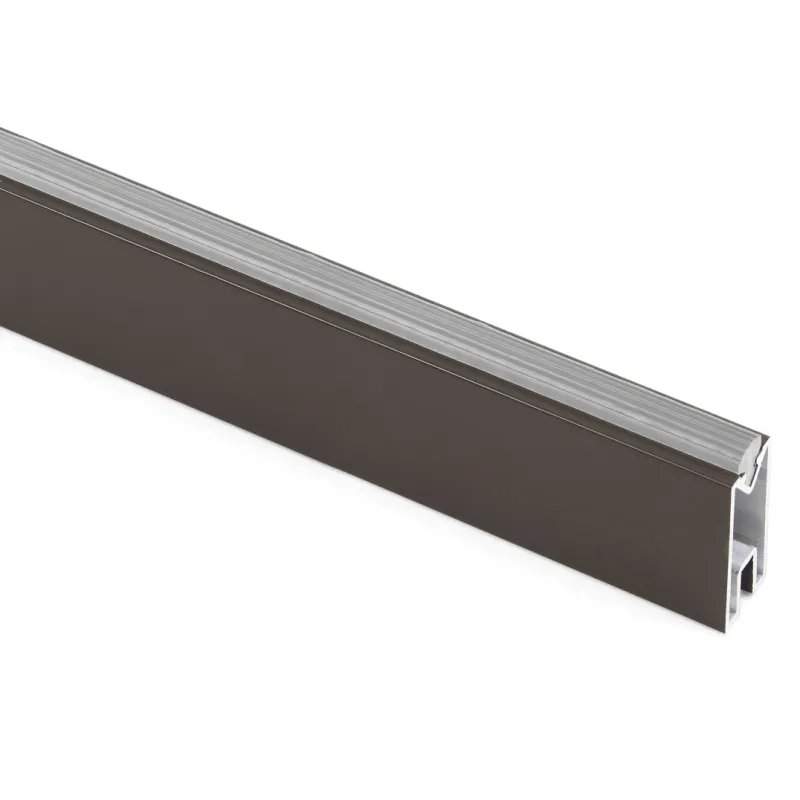 Vješalica s brtvom LUXE / Tamno smeđa