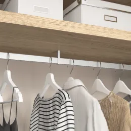 Središnji držač za vješalicu LUXE / Aluminij