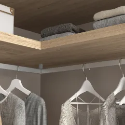 Kutni držač za vješalicu LUXE / Aluminij