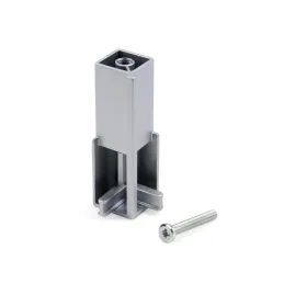 Kutni držač za vješalicu LUXE / Aluminij