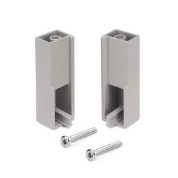 Set završetaka za šipku vješalice LUXE - gornja montaža / Bež