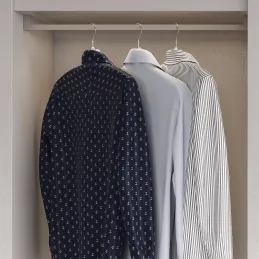 Set završetaka za šipku vješalice LUXE - gornja montaža / Bež