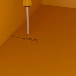 Set završetaka za garderobnu šipku LUXE - gornja montaža / Crna struktura