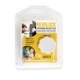 Magnetička sigurnosna brava - 2 kom REVALOCK / Bijela