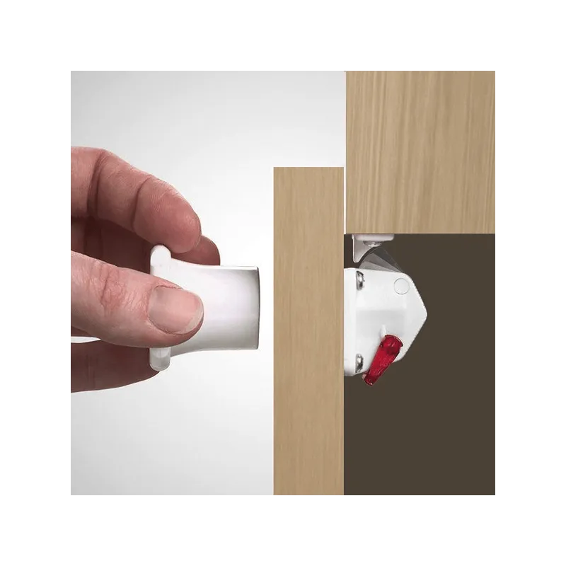 Magnetička sigurnosna brava - 2 kom REVALOCK / Bijela