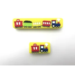 Dječja ručkica TRAIN / Žuta