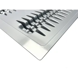 Držač za tanjure za ladicu 800 mm / Siva metalik