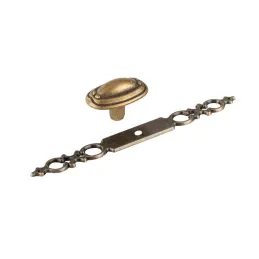 Ručka knopka FLORENCE / Staro zlato