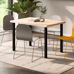 Set od 4 komada stolnih nogu ORION / Crna mat