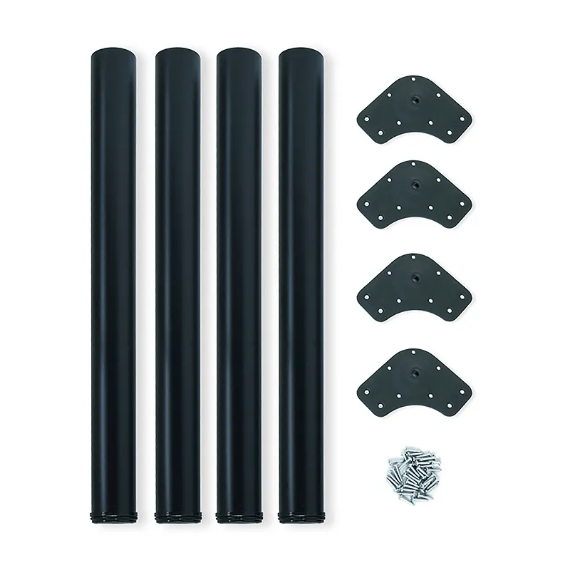 Set od 4 komada stolnih nogu ORION / Crna mat