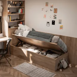 Set okvira za podizanje kreveta s klipovima za širinu CANAPE 90 / Crna