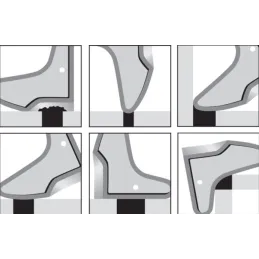 HOBBY fugirna lopatica za fugiranje / Bijela