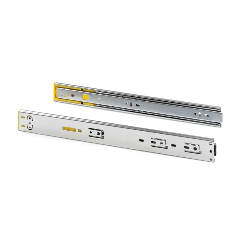 Ležajna vodilica s prigušivanjem i otvaranjem bez ručki 45 mm LUX