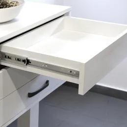 Ležajna vodilica s prigušivanjem i otvaranjem bez ručki 45 mm LUX