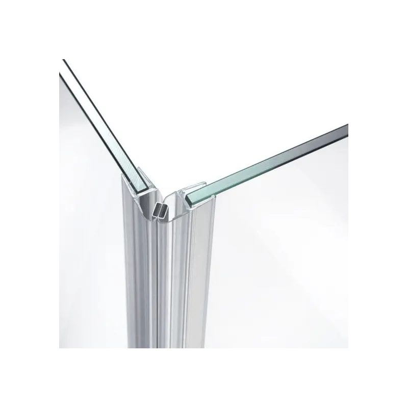 Magnetni brtveni profil 90° kutni za tuš kabinu 2500 mm / Transparentan