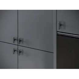 Ručka knopka ROMEO / Crno brušeno željezo