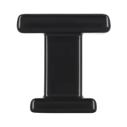 Ručka zama EMA MINI / Crna mat