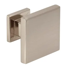 Ručka gumb EMA MAXI / brušeni nikal