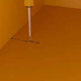 Set od 2 komada vješalica s brtvom LUXE s držačima / Bež