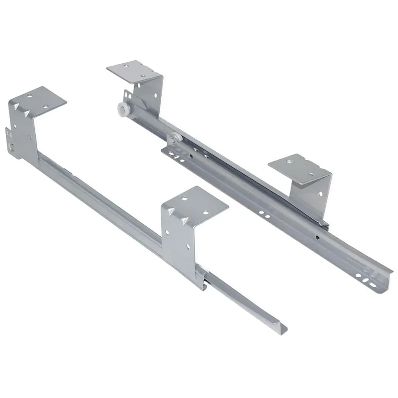 Obični izvlačni nosač za tipkovnicu / Sivi