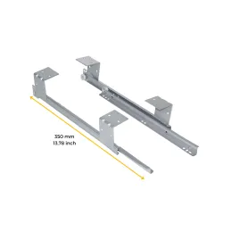 Obični izvlačni nosač za tipkovnicu / Sivi