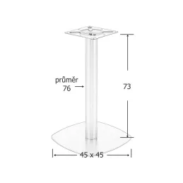 Stolni podnožje LARNACA / Crna mat