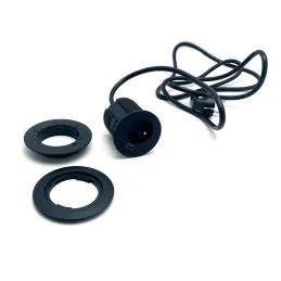 Unutarnja utičnica VERSATAG 1 x 230V + USB / Crna mat