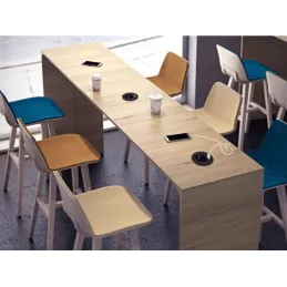 Unutarnja utičnica VERSATAG 1 x 230V + USB / Crna mat