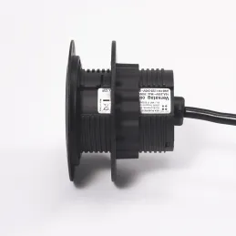 Unutarnja utičnica VERSATAG 1 x 230V + USB / Crna mat