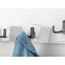 Namještajna kuka BRUNO Mini / Crna mat