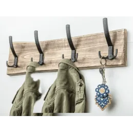 Namještajna vješalica BRUNO Maxi / Crna mat