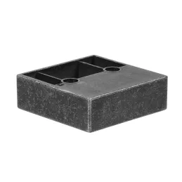 Plastična nožica 20 mm 60x60 / Crna patina