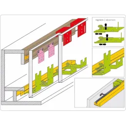 Donja tračnica AOF-050