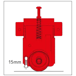 Gornji / Donji kotrljajući FASTOR RAM