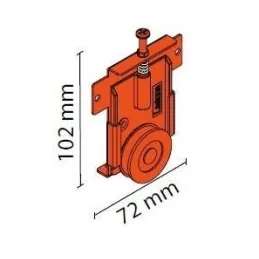Gornji / donji rola FASTOR FLAT