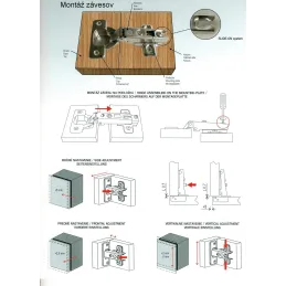 Zavjesa opterećena SLIDE-ON s podloškom